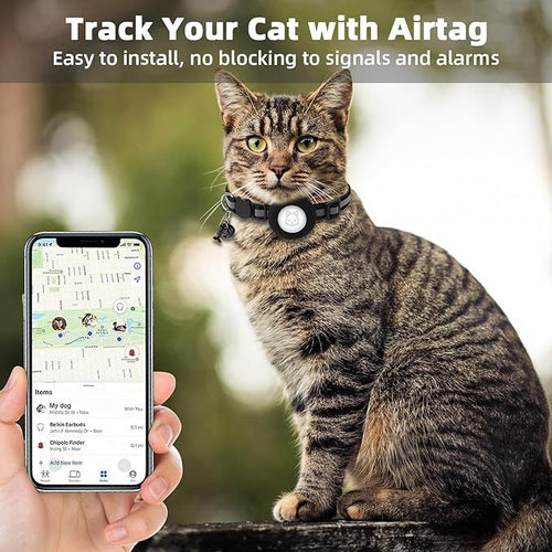 EverFind Airtag Compatible Cat Collar