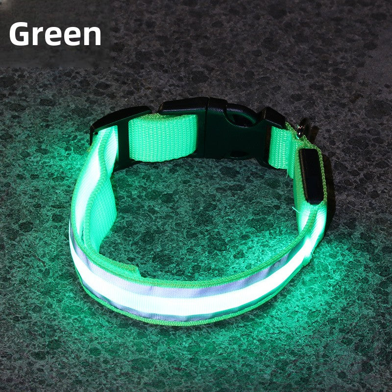 LumiGlow LED Dog Collar