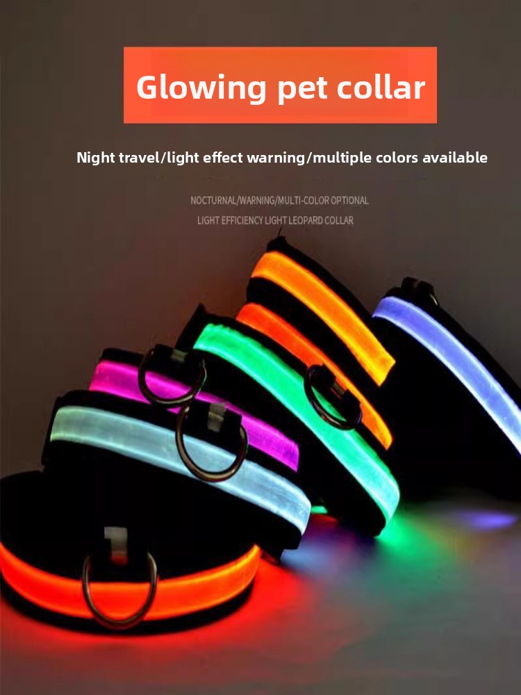 LumiGlow LED Dog Collar