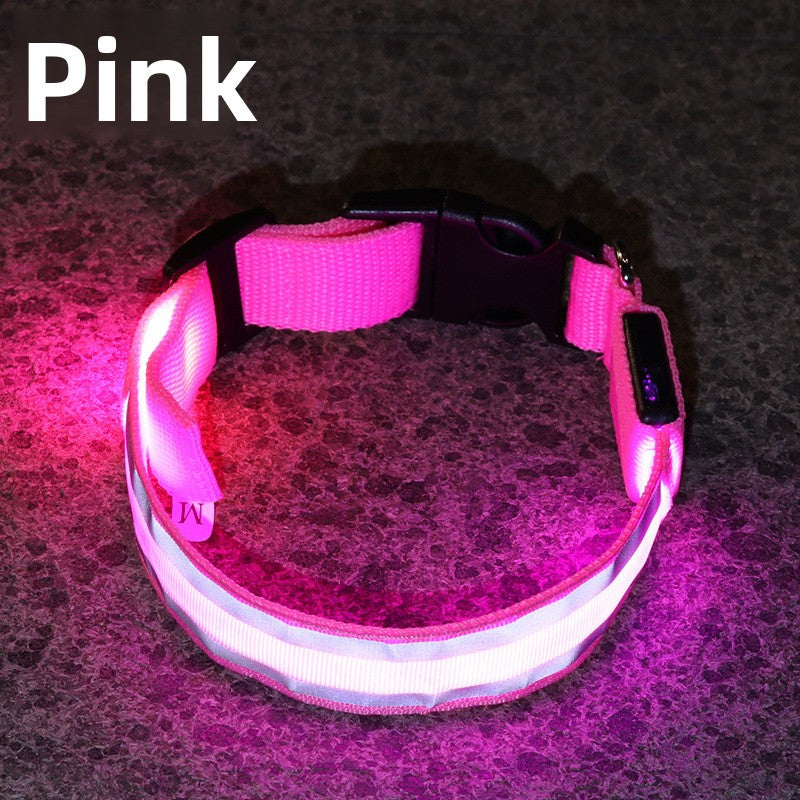 LumiGlow LED Dog Collar