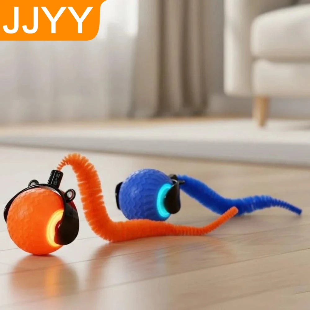 SpinPounce Interactive Cat Ball