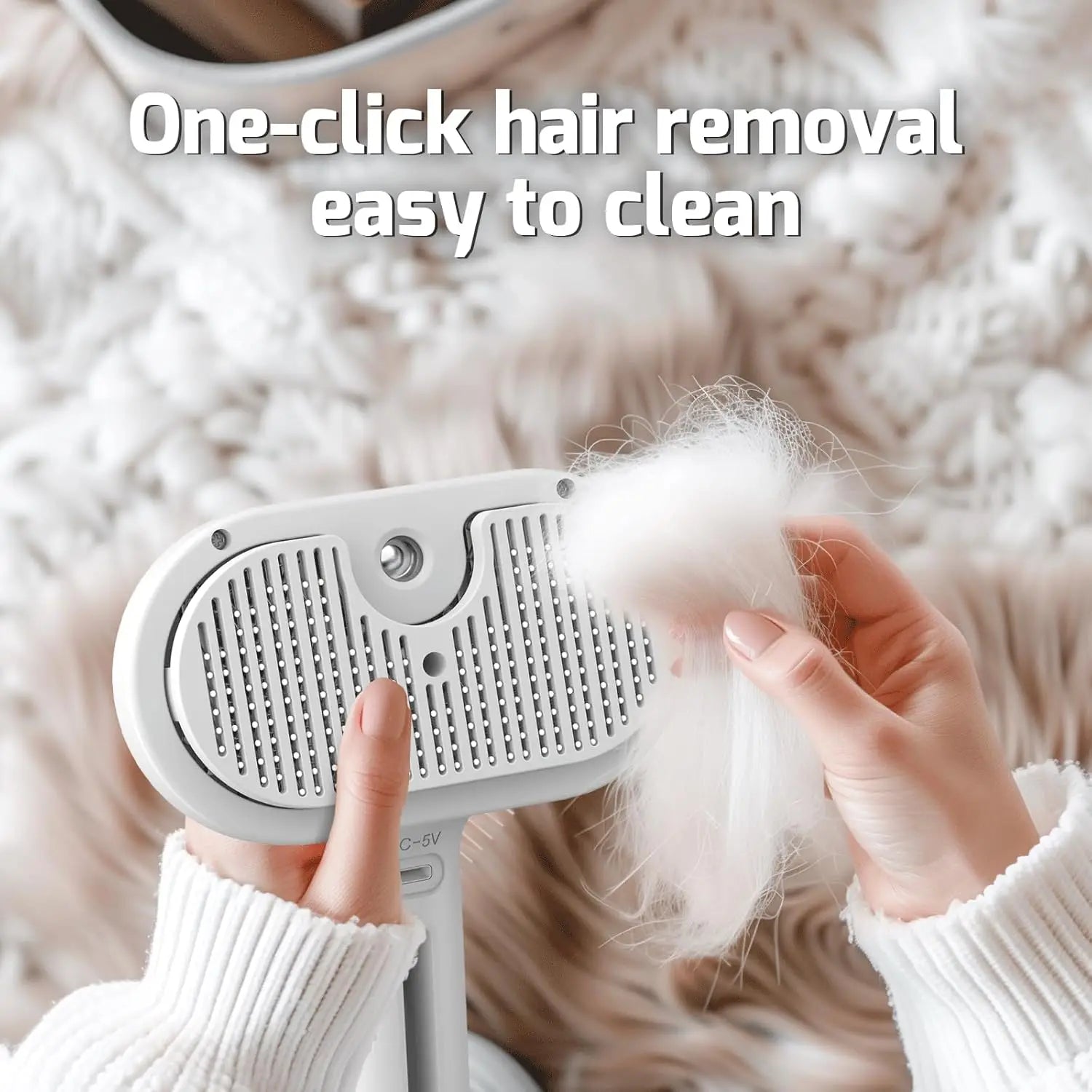 UltraBrush Steaming De-Shedder