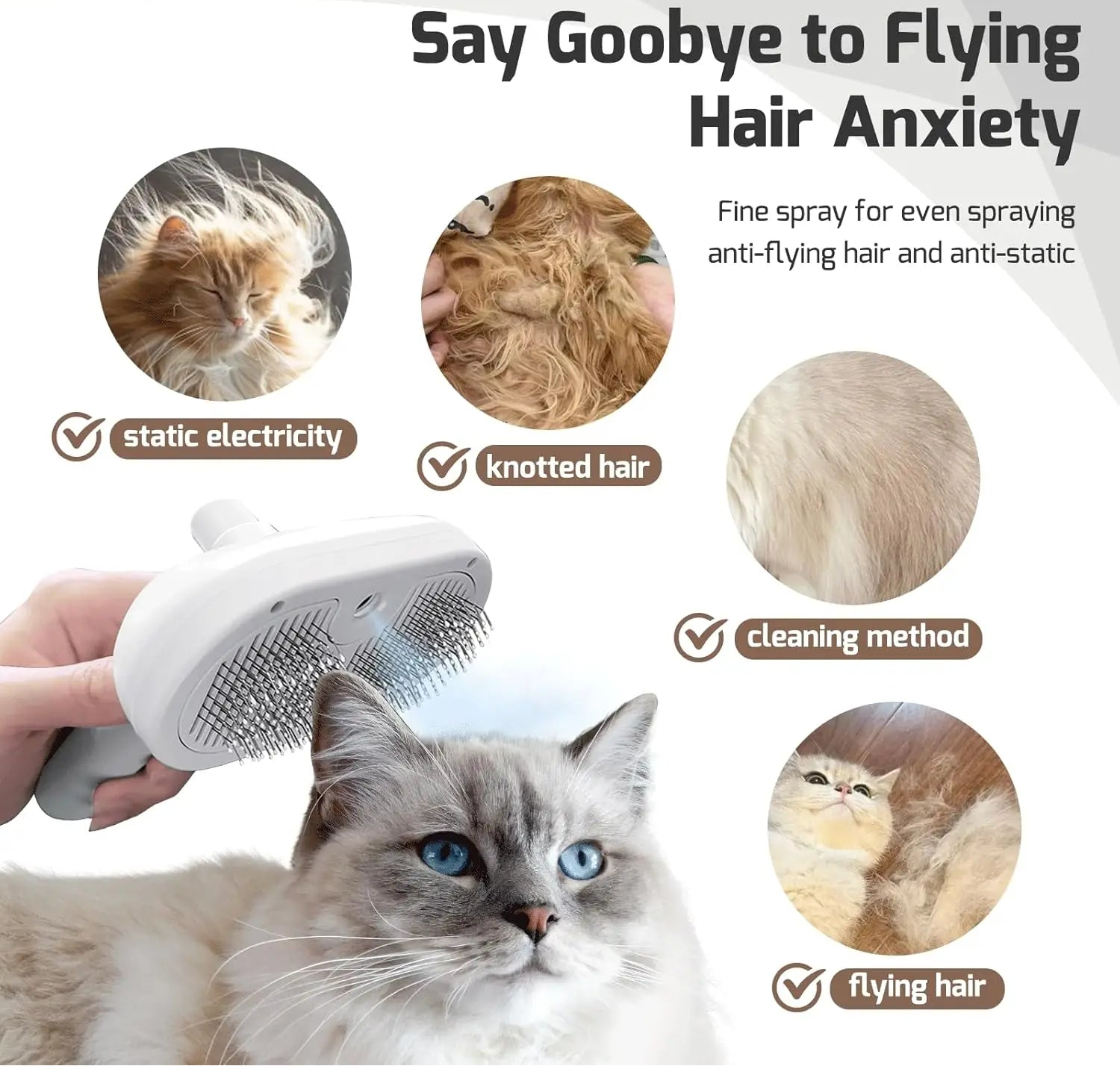 UltraBrush Steaming De-Shedder