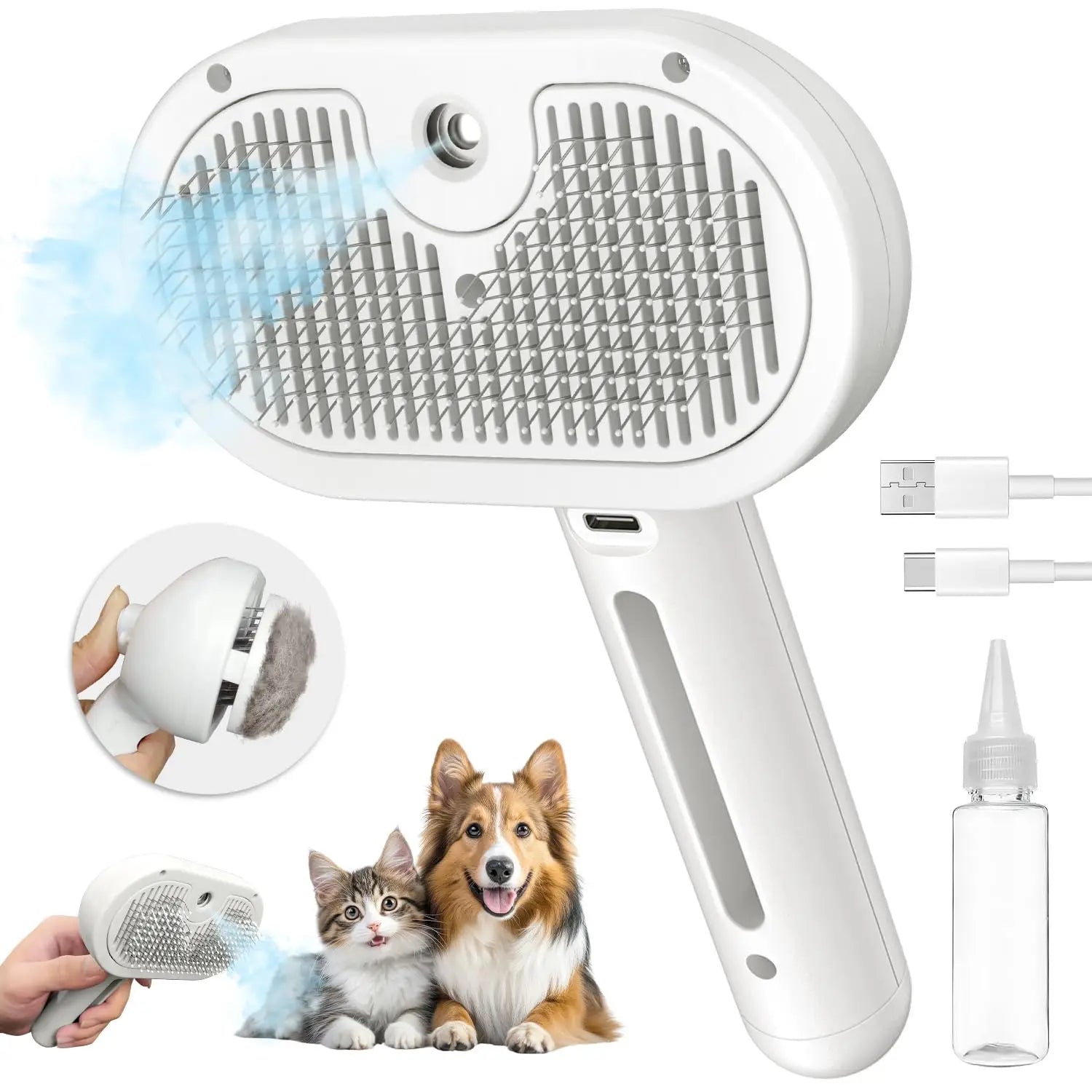 UltraBrush Steaming De-Shedder